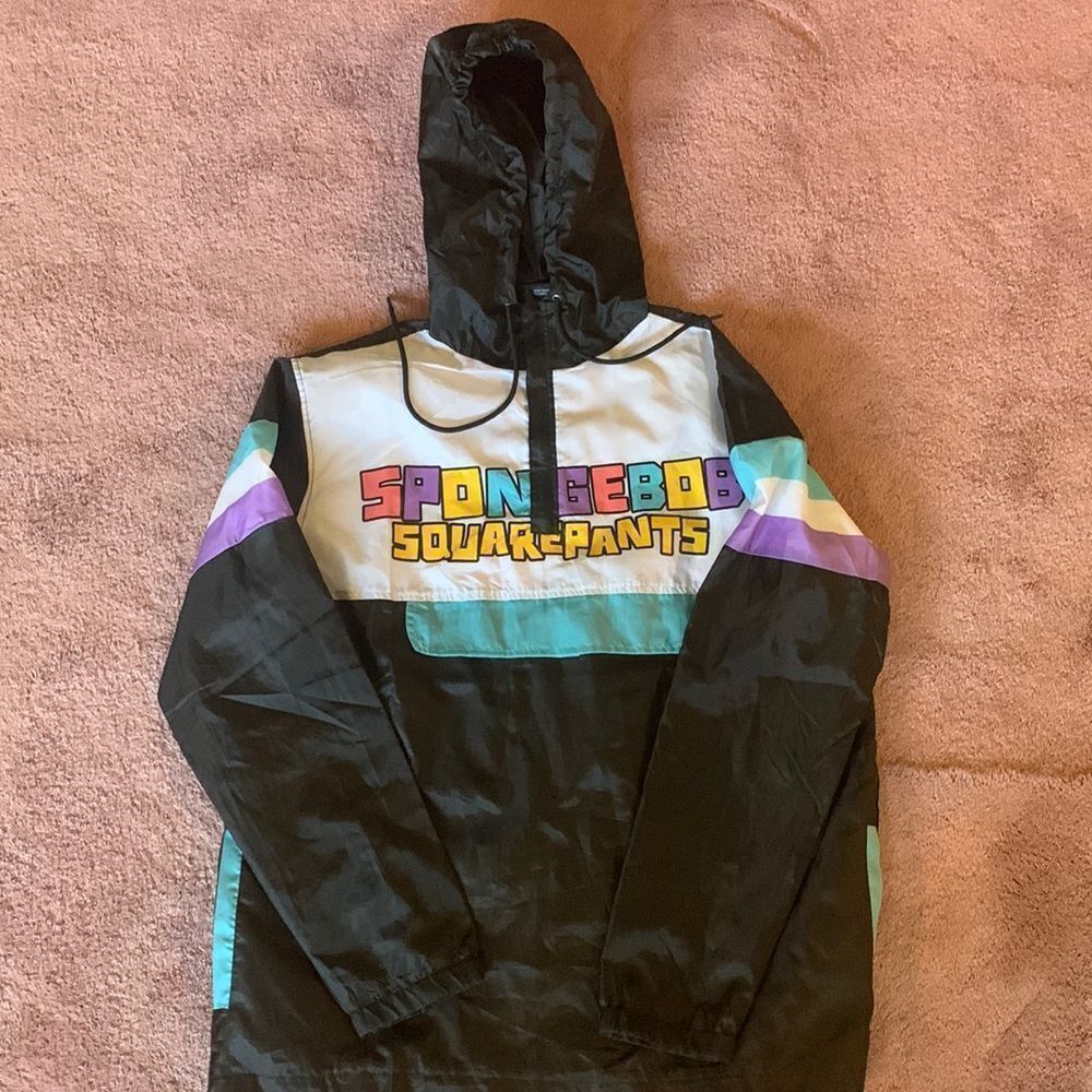 SpongeBob SquarePants three‎ quarter zip jacket